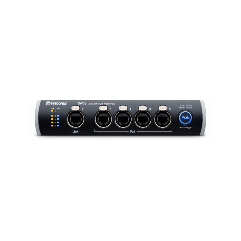PreSonus SW5E 5-port AVB Switch PreSonus SW5E 5-port AVB Switch