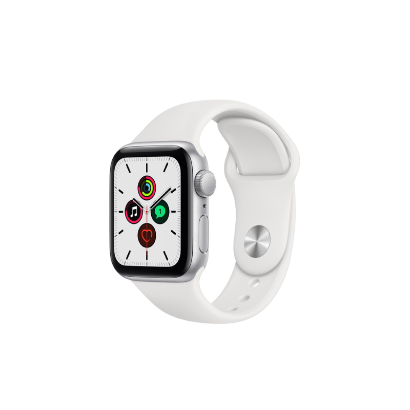 นาฬิกา Apple Watch SE Silver Aluminium Case with Sport Band นาฬิกา Apple Watch SE Silver Aluminium Case with Sport Band