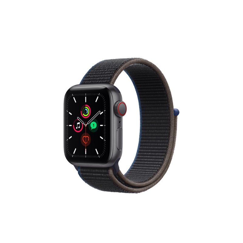 นาฬิกา Apple Watch SE Space Gray Aluminium Case with Sport Loop นาฬิกา Apple Watch SE Space Gray Aluminium Case with Sport Loop