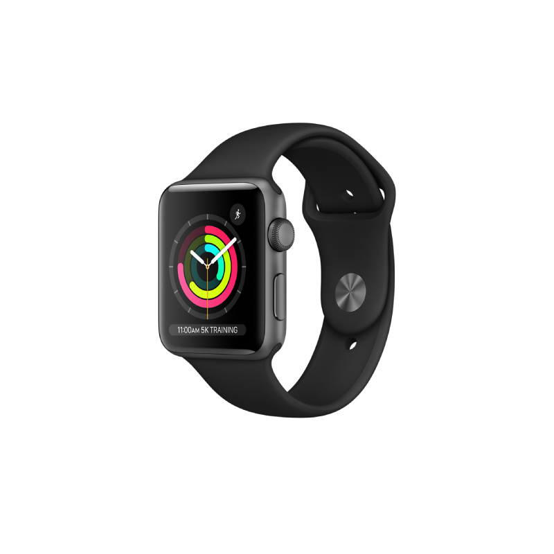 นาฬิกา Apple Watch Series 3 Space Grey Aluminium Case with Sport Band นาฬิกา Apple Watch Series 3 Space Grey Aluminium Case with Sport Band