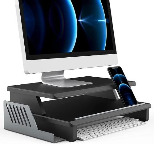 ชั้นวางจอคอมพิวเตอร์ Mono Dsign Twin Deck Monitor Stand