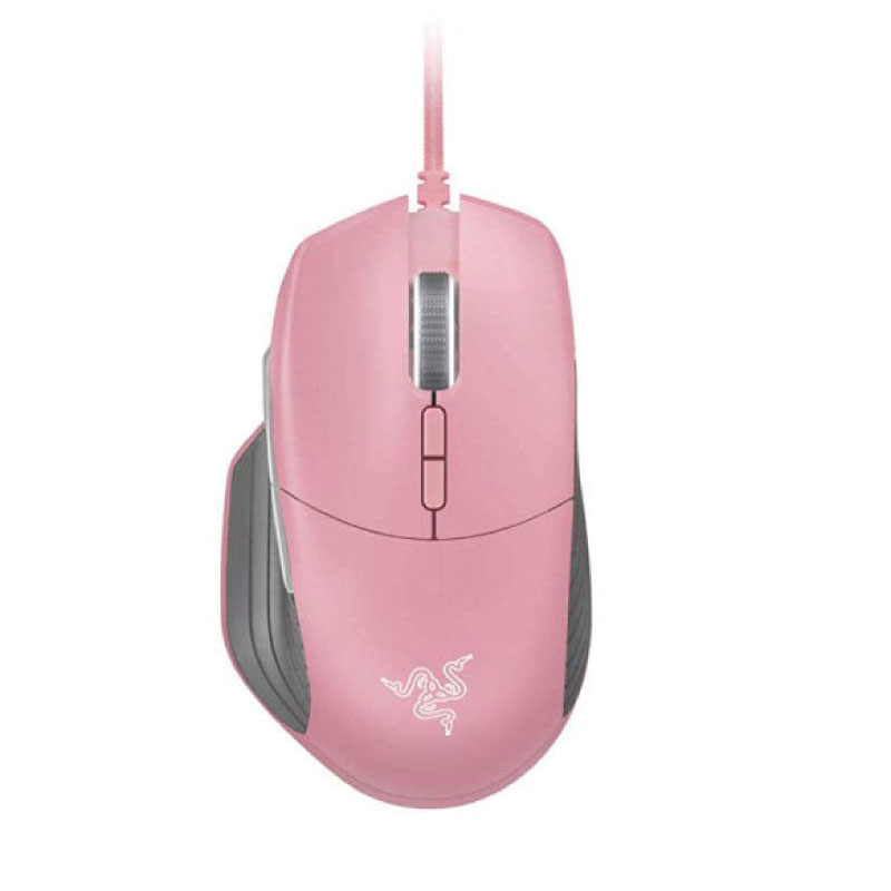เมาส์ Razer Basilisk Quartz Pink Gaming Mouse เมาส์ Razer Basilisk Quartz Pink Gaming Mouse