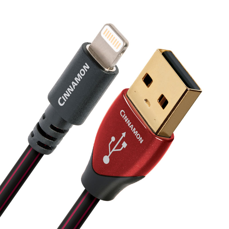 สาย Lightning to USB A Audioquest Cinnamon สาย Lightning to USB A Audioquest Cinnamon
