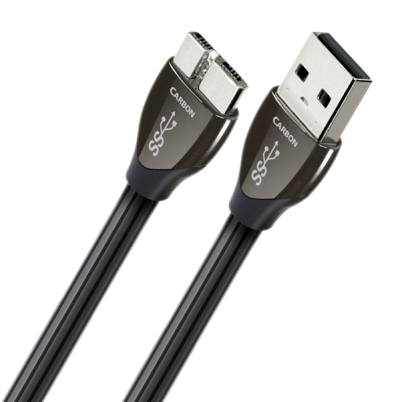 สาย USB A 3.0 to Micro USB 3.0 Audioquest Carbon สาย USB A 3.0 to Micro USB 3.0 Audioquest Carbon