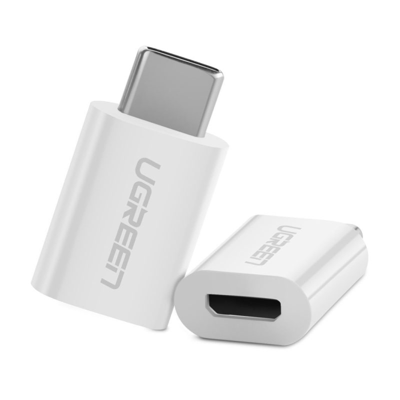 ตัวแปลง Ugreen USB 3.1 Type-C to Micro USB Adapter White 1