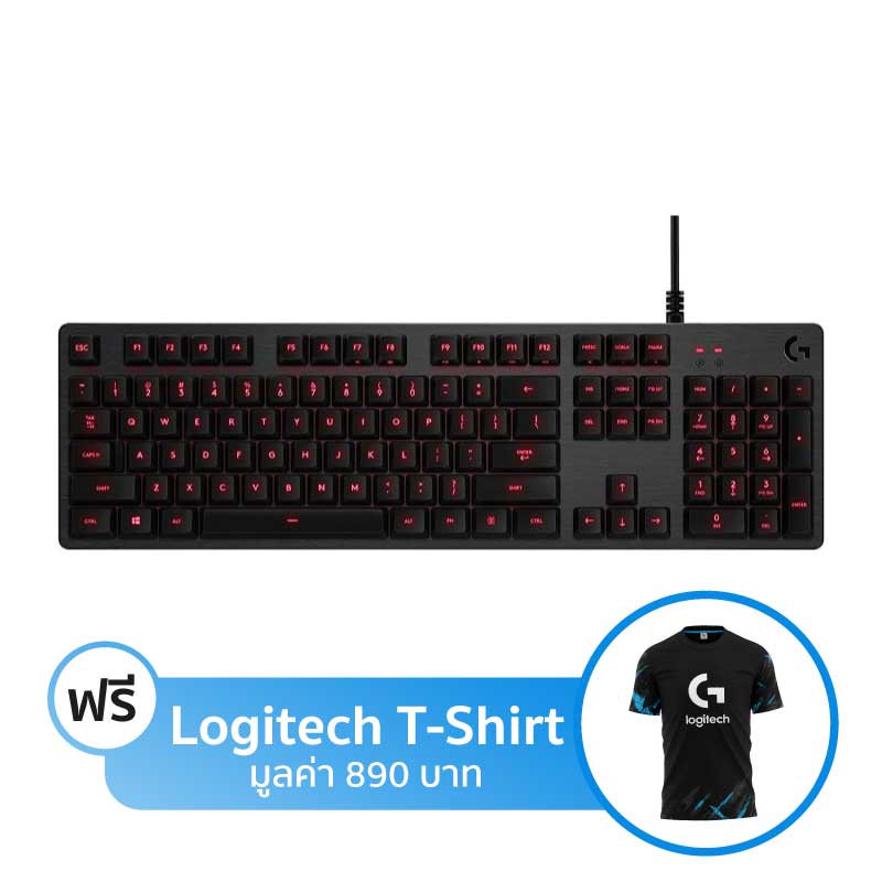 คีย์บอร์ด Logitech G413 Carbon Backlit Mechanical Keyboard คีย์บอร์ด Logitech G413 Carbon Backlit Mechanical Keyboard