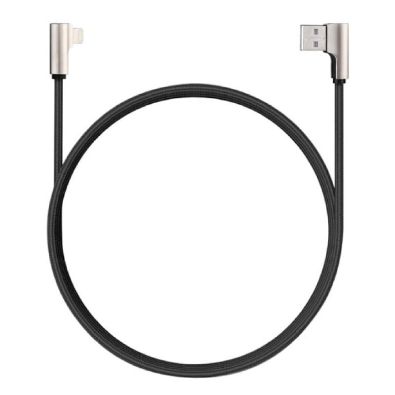สาย Aukey CB-BAL6 90° degree Mfi Lightning 8 pin Sync and Charging Cable สาย Aukey CB-BAL6 90° degree Mfi Lightning 8 pin Sync and Charging Cable