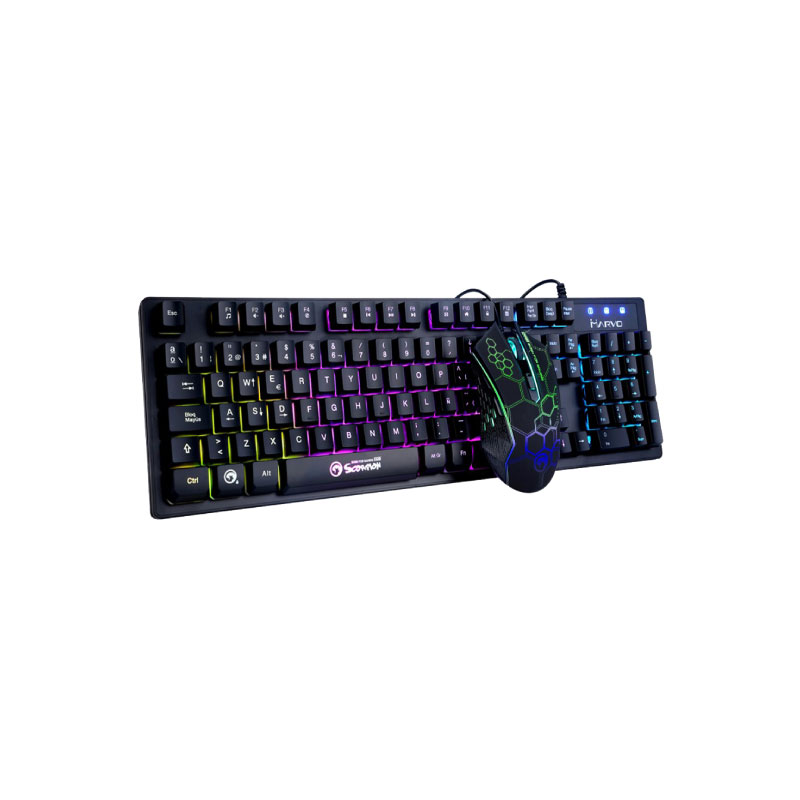 เมาส์และคีย์บอร์ด Marvo KM-409 Gaming Combo เมาส์และคีย์บอร์ด Marvo KM-409 Gaming Combo
