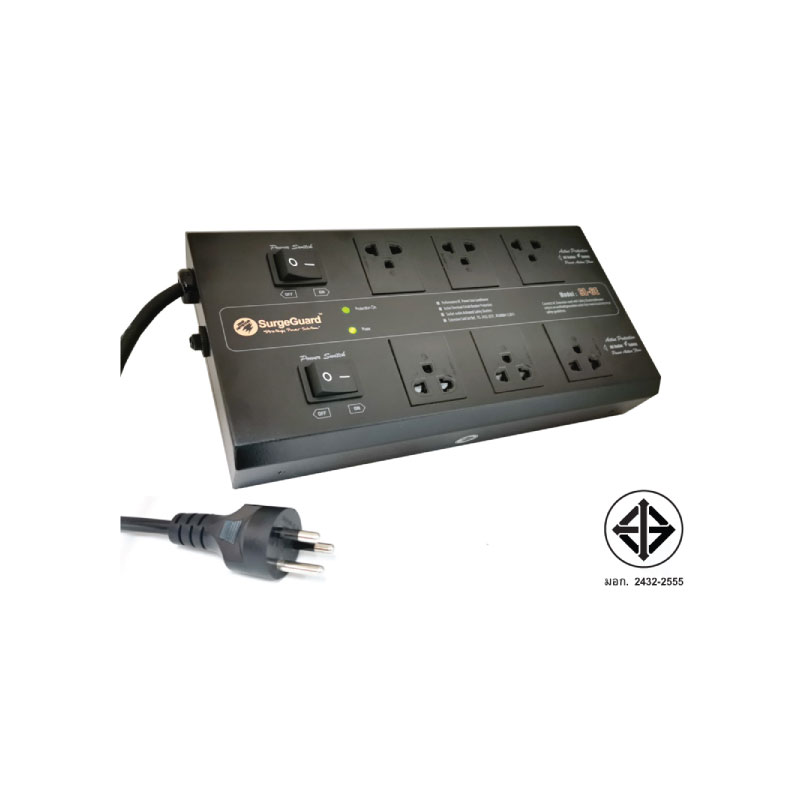 เครื่องกรองกระแสไฟฟ้า SurgeGuard SL-6E เครื่องกรองกระแสไฟฟ้า SurgeGuard SL-6E