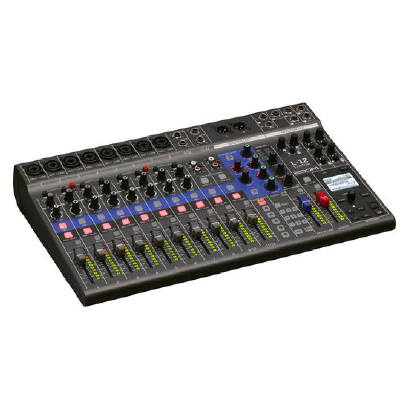 Zoom LiveTrak L-12 12 Channel Digital Mixer & Multitrack Recorder Zoom LiveTrak L-12 12 Channel Digital Mixer & Multitrack Recorder