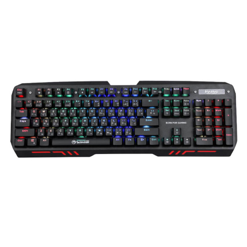 คีย์บอร์ด Marvo KG-915G Mechanical Keyboard คีย์บอร์ด Marvo KG-915G Mechanical Keyboard
