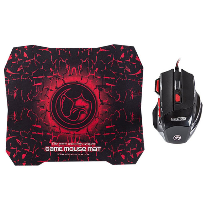 เมาส์ Marvo M315+G1 Gaming Mouse & Mousepad เมาส์ Marvo M315+G1 Gaming Mouse & Mousepad