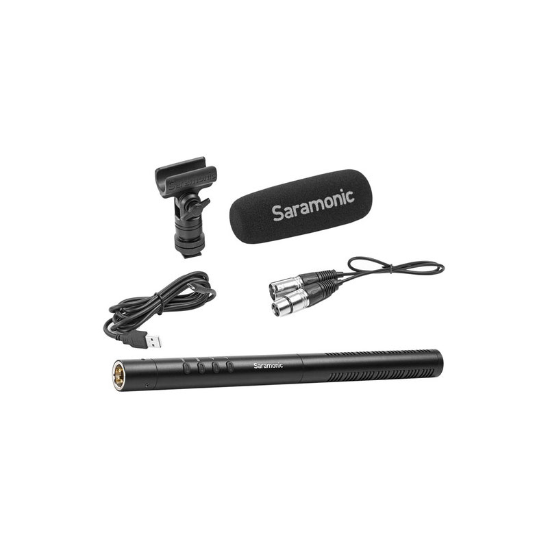 Saramonic SR-TM1 Cardioid Condenser Shotgun Microphone Saramonic SR-TM1 Cardioid Condenser Shotgun Microphone