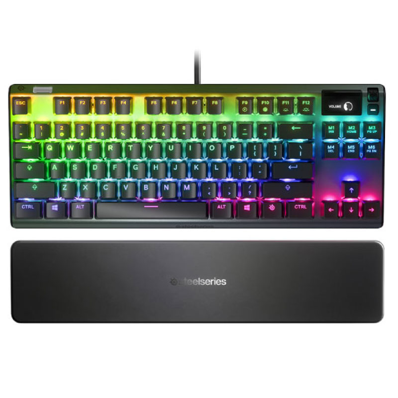 คีย์บอร์ด SteelSeries Apex 7 TKL RGB Mechanical Keyboard คีย์บอร์ด SteelSeries Apex 7 TKL RGB Mechanical Keyboard