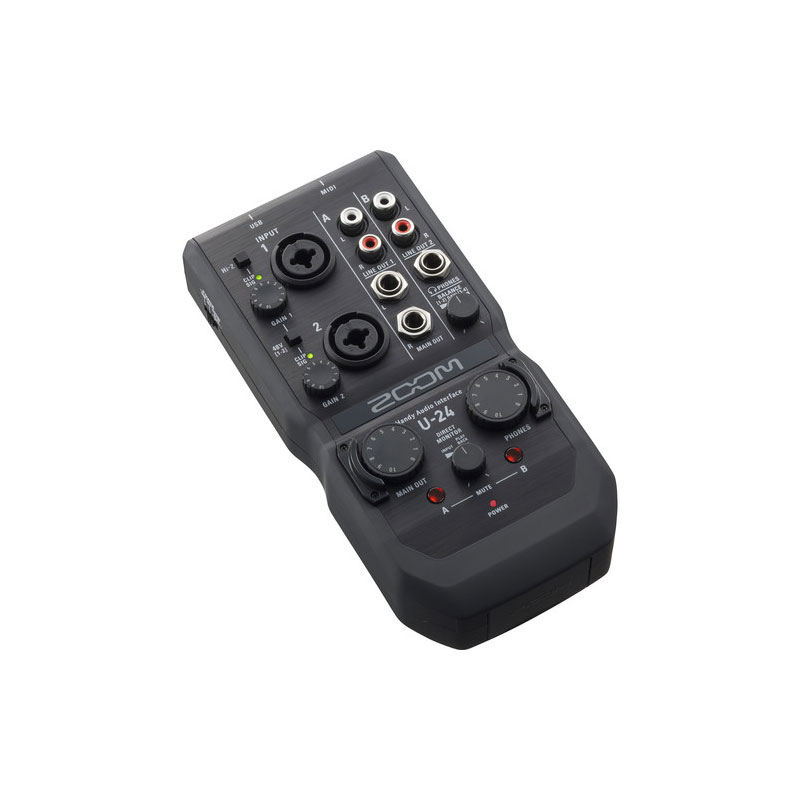 Zoom U-24 Portable Audio Interface 1