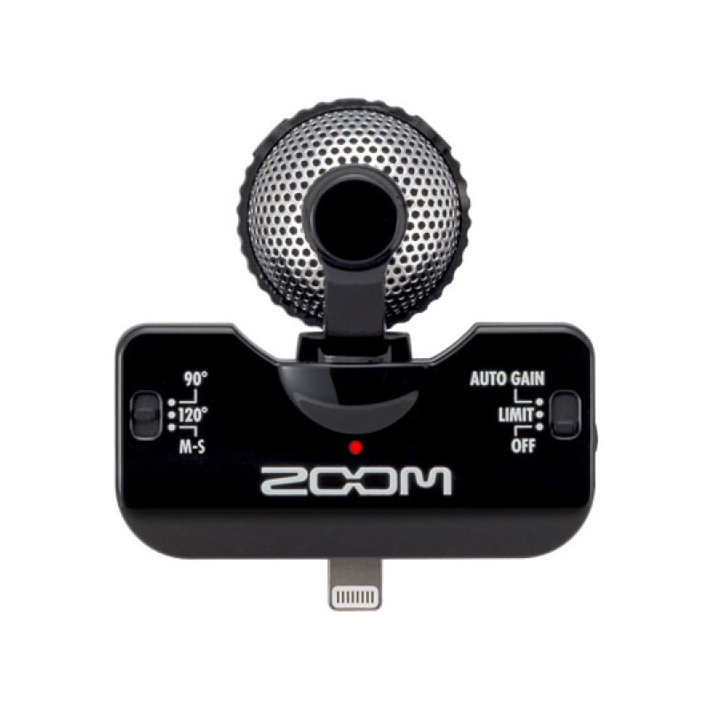 Zoom iQ5 Professional Stereo Microphone for iOS Zoom iQ5 Professional Stereo Microphone for iOS