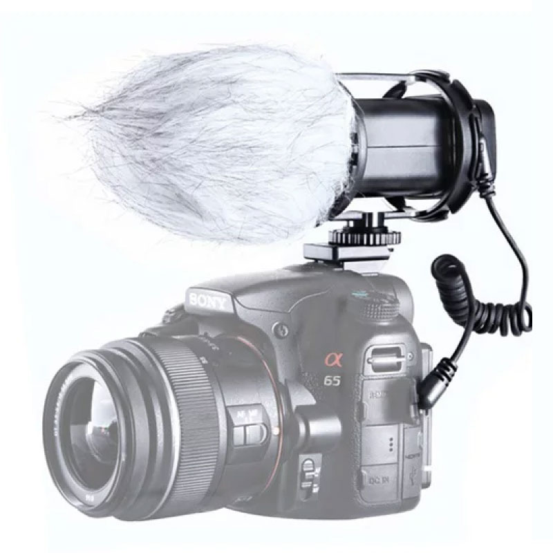 Boya BY‐V02 Compact Stereo Video Microphone Boya BY‐V02 Compact Stereo Video Microphone