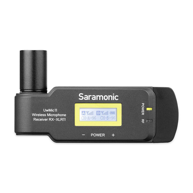 Saramonic UwMic11TH RX-XLR11 XLR Output Receiver for UwMic9 2-CH receiver Saramonic UwMic11TH RX-XLR11 XLR Output Receiver for UwMic9 2-CH receiver
