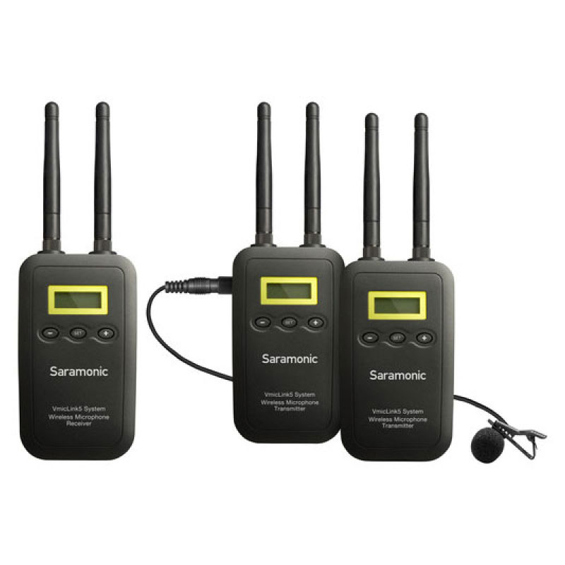 Saramonic VmicLink5 Set2 Wireless Microphone Saramonic VmicLink5 Set2 Wireless Microphone