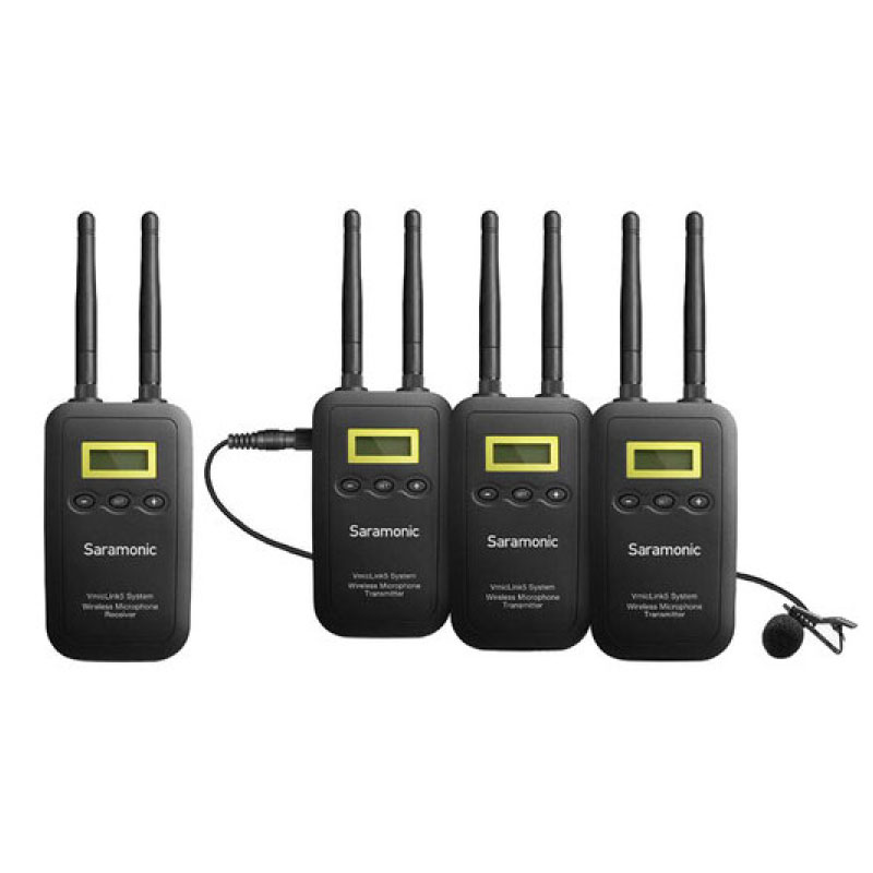 Saramonic VmicLink5 Set3 Wireless Microphone Saramonic VmicLink5 Set3 Wireless Microphone