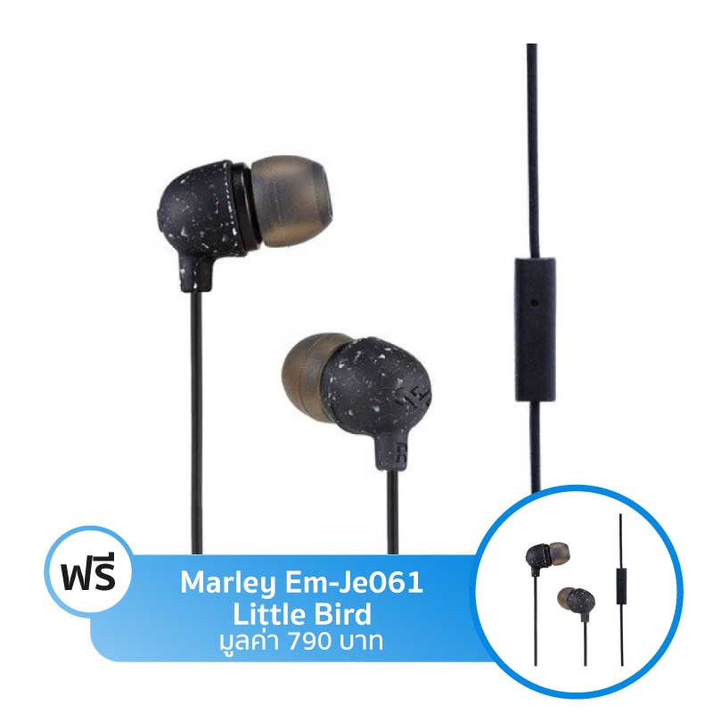 หูฟัง Marley Em-Je061 Little Bird Mic In-Ear หูฟัง Marley Em-Je061 Little Bird Mic In-Ear