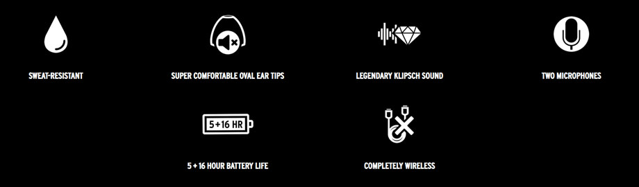หูฟังไร้สาย Klipsch S1 True Wireless ใช้งาน หูฟังไร้สาย Klipsch S1 True Wireless ใช้งาน