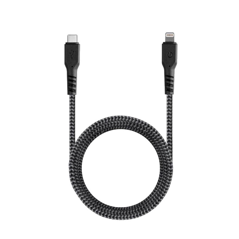 สาย Energea Fibratough Usb-C To Lightning Mfi 1.5M สาย Energea Fibratough Usb-C To Lightning Mfi 1.5M