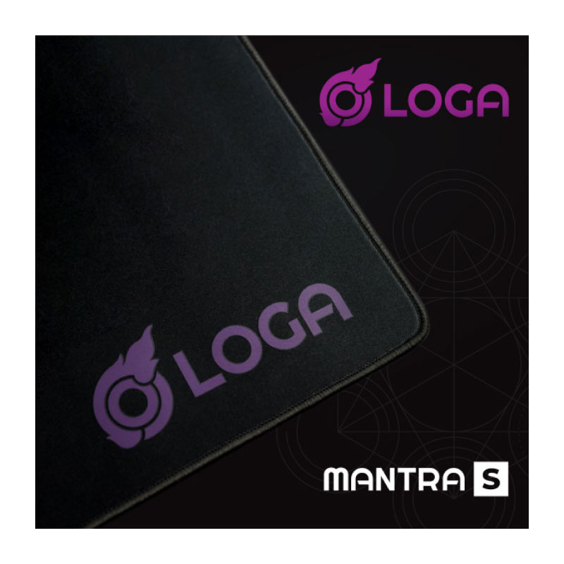 แผ่นรองเมาส์ Loga Mantra Mousepad S