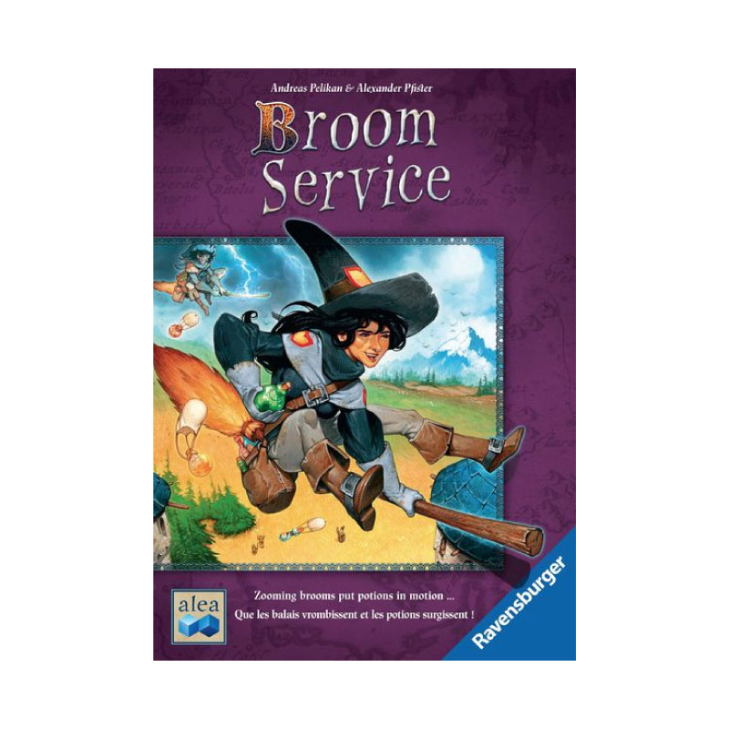 บอร์ดเกม Broom Service Board Game บอร์ดเกม Broom Service Board Game