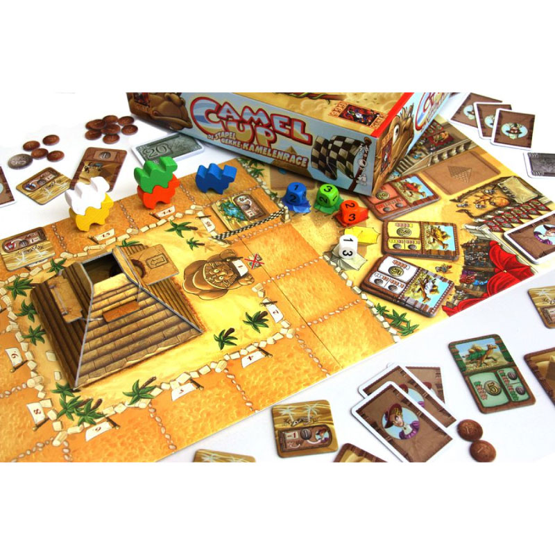 บอร์ดเกม Camel up Pyramid insert Board Game