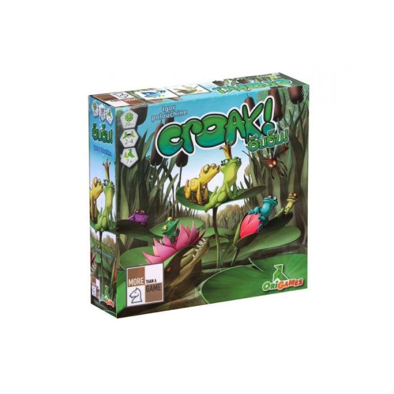 บอร์ดเกม อ๊บ อ๊บ! Croak Board Game บอร์ดเกม อ๊บ อ๊บ! Croak Board Game
