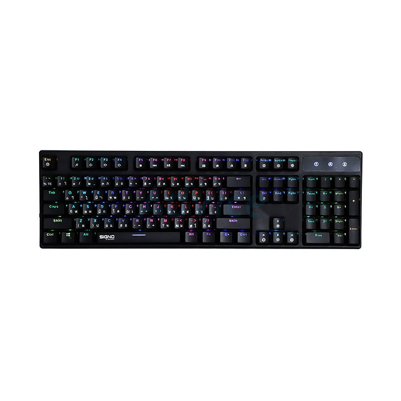 คีย์บอร์ด Signo KB-748 Mechanical Gaming Keyboard คีย์บอร์ด Signo KB-748 Mechanical Gaming Keyboard