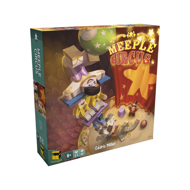 บอร์ดเกม ละครสัตว์หรรษา Meeple Circus Board Game บอร์ดเกม ละครสัตว์หรรษา Meeple Circus Board Game