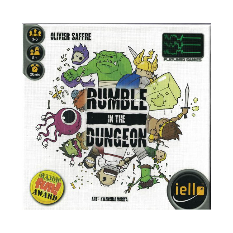 บอร์ดเกม Rumble in the dungeon Board Game 1