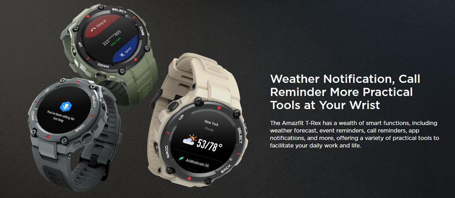 Amazfit T-Rex General Version Smart Watch ดีไหม