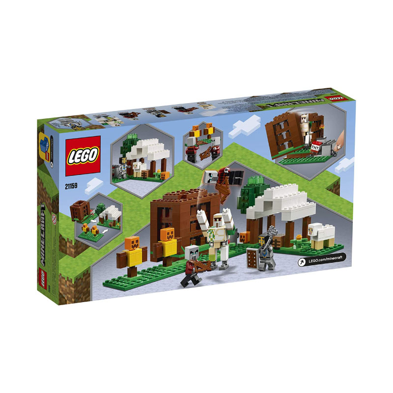 Outpost 21159 Lego The Pillager Outpost Lego Minecraft 21159 The