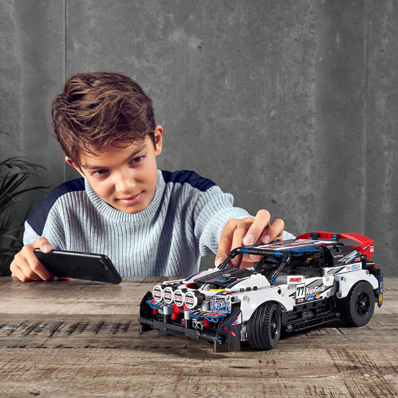 Lego Technic 42109 App-Controlled Top Gear Rally V29 4