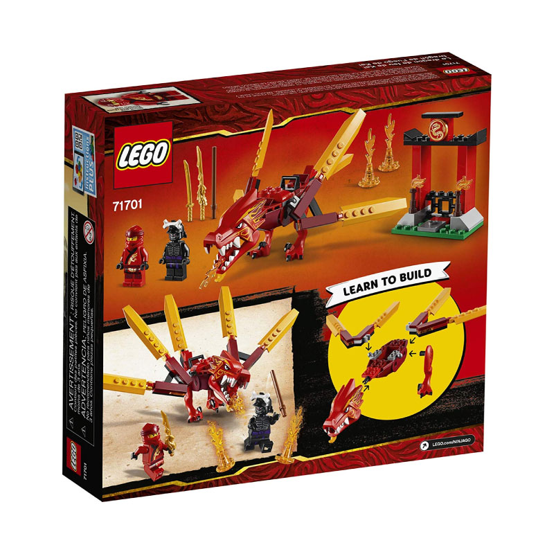 Lego Ninjago 71701 Kai's Fire Dragon V29