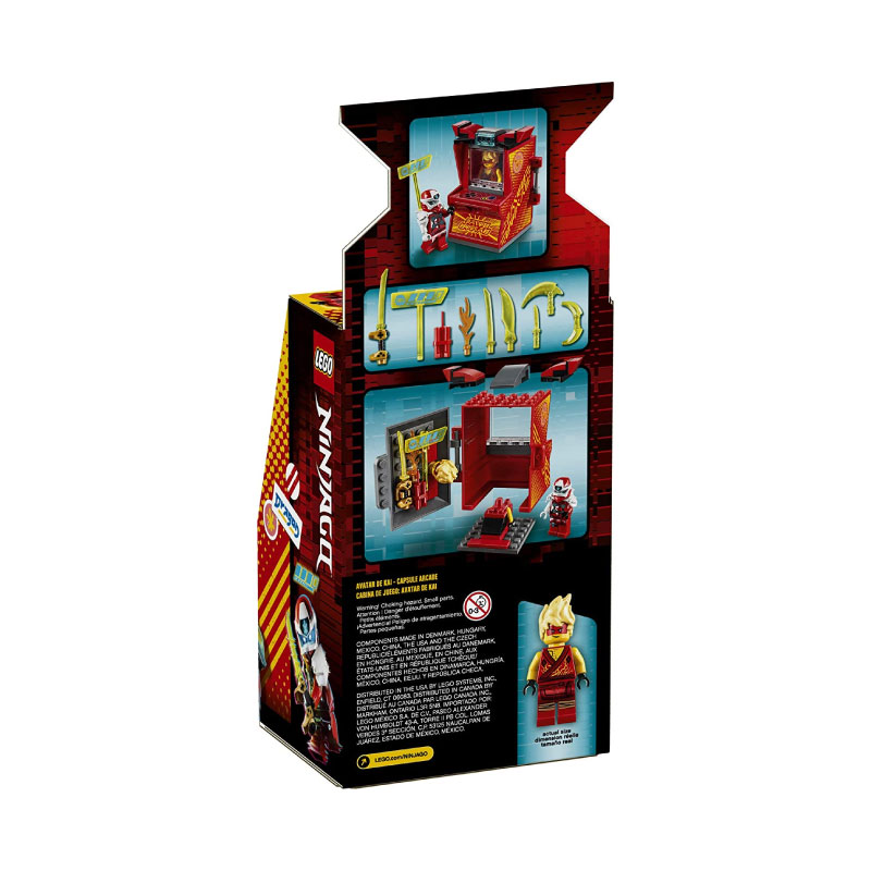 Lego Ninjago 71714 Kai Avatar Arcade Pod V29