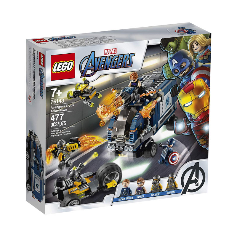 Lego Super Heroes 76143 Avengers Truck Take-down V29 Lego Super Heroes 76143 Avengers Truck Take-down V29