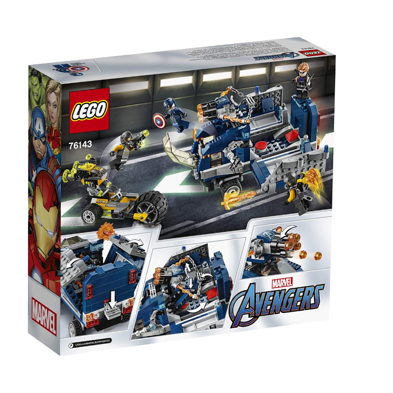 Lego Super Heroes 76143 Avengers Truck Take-down V29