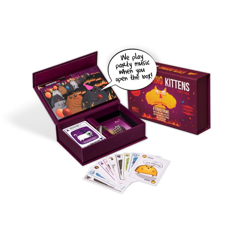 บอร์ดเกม Exploding Kitten Party Pack Board Game บอร์ดเกม Exploding Kitten Party Pack Board Game