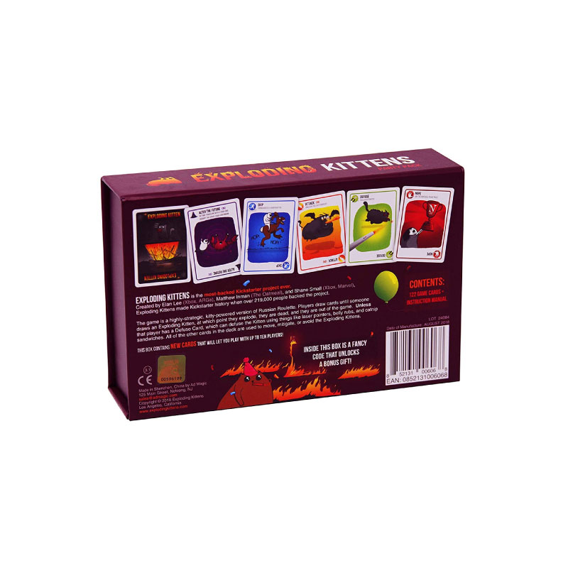 บอร์ดเกม Exploding Kitten Party Pack Board Game