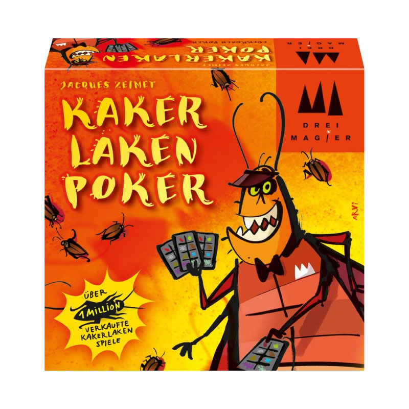 บอร์ดเกม Kakerlaken Poker Board Game บอร์ดเกม Kakerlaken Poker Board Game