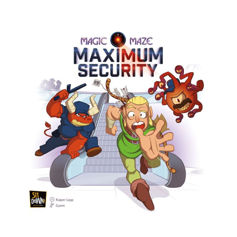 บอร์ดเกม Magic maze Maximum Security Board Game 1