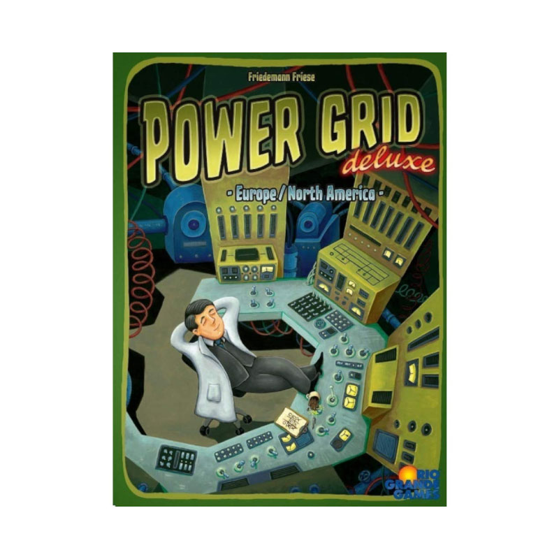 บอร์ดเกม Power Grid Deluxe Board Game บอร์ดเกม Power Grid Deluxe Board Game