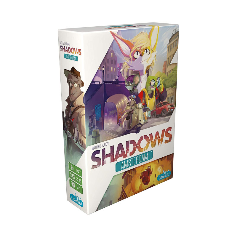 บอร์ดเกม Shadow of Amsterdam Board Game บอร์ดเกม Shadow of Amsterdam Board Game