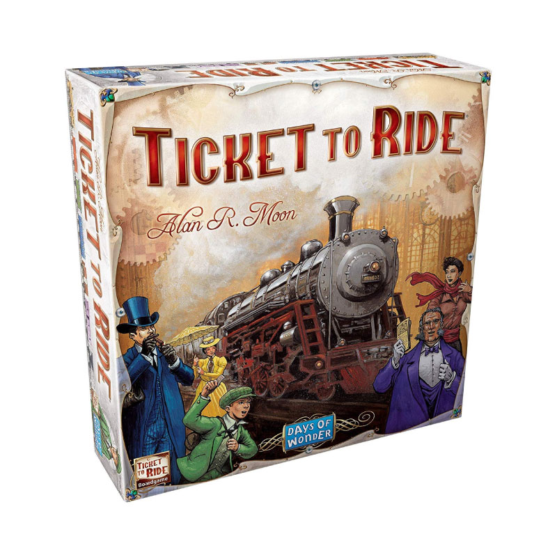 บอร์ดเกม Ticket to ride Board Game 1