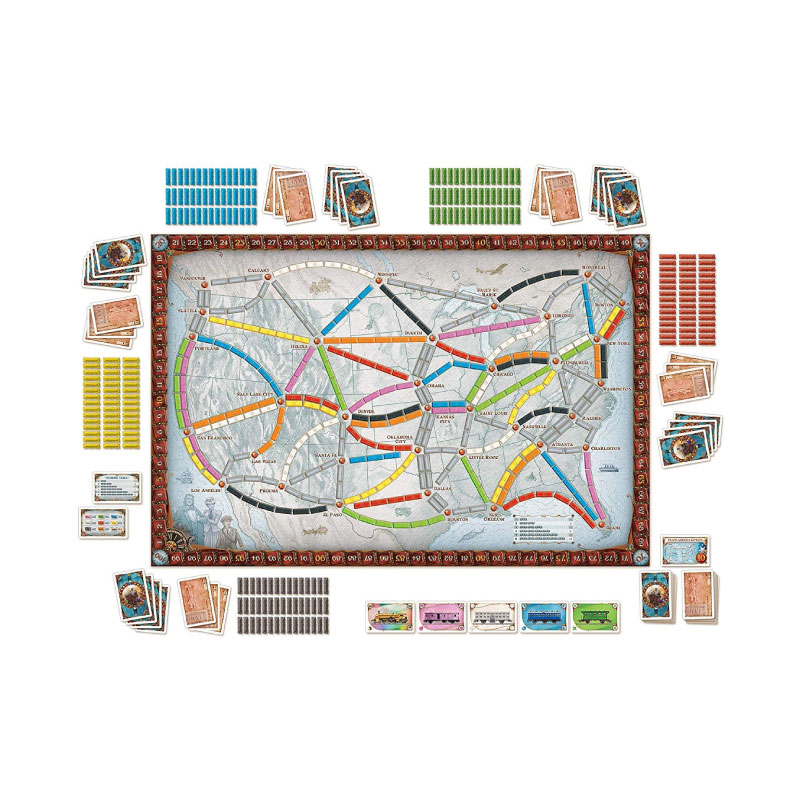 บอร์ดเกม Ticket to ride Board Game