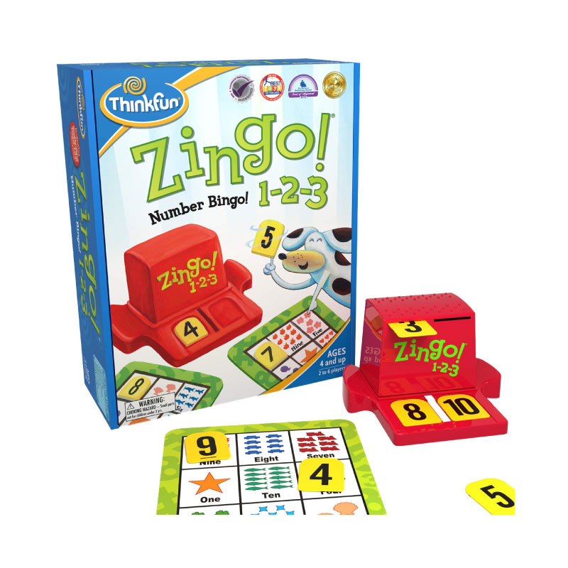 บอร์ดเกม Zingo 1-2-3 Board Game บอร์ดเกม Zingo 1-2-3 Board Game